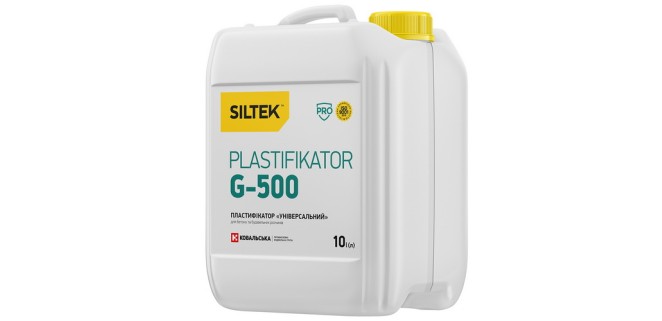 SILTEK Plastifikator G-500 Пластифікатор для бетону універсальний 1 л