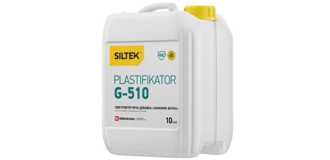 SILTEK Plastifikator G-510 Повітровтягуюча добавка «Замінник Вапна» 10 л