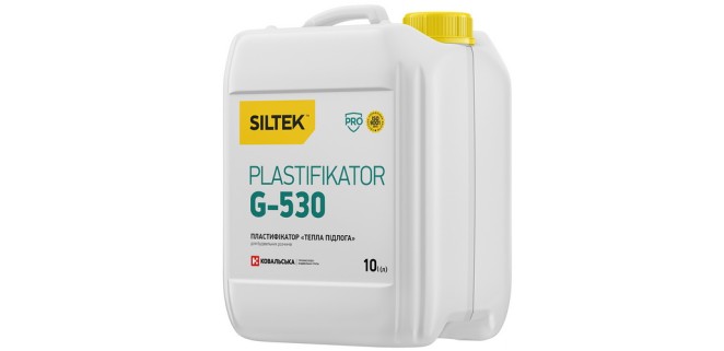 SILTEK Plastifikator G-530 Пластифікатор «Тепла підлога» 10 л