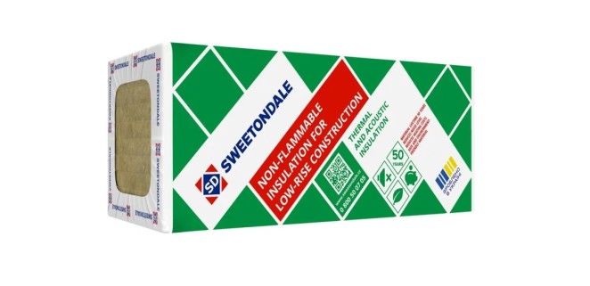 Базальтова вата Sweetondale ULTRAWOOL SOUND 40 50 мм, 8 плит,  1200х600 мм, 5,76 м²