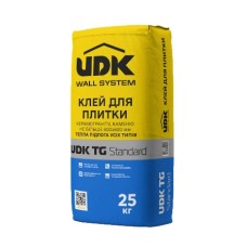 Клей для плитки UDK TG Standard, 25 кг