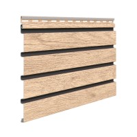 Панель фасадна VOX FRONTO MAX V-Black колір дуб світлий 0,96 м2 