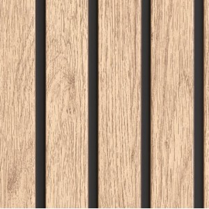 Панель фасадна VOX FRONTO MAX V-Black колір дуб світлий 0,96 м2 