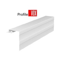 Планка S-17 білявіконна VOX біла 3,05 м