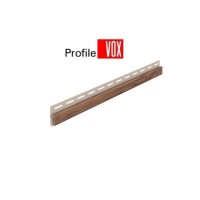 Планка S-14 фінішна VOX всі кольори (дуб, дуб медовий, дуб золотий, дуб вінчестер, дуб світлий, горіх) 3,05 м