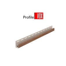 Планка J-trim S-15 VOX всі кольори (дуб, дуб медовий, дуб золотий, дуб вінчестер, дуб світлий, горіх) 3,05 м