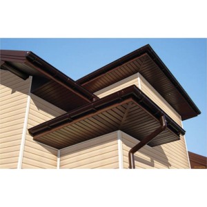 Софіт АйДахо коричневий перфорований 3х0,3 м, 0,90 м2