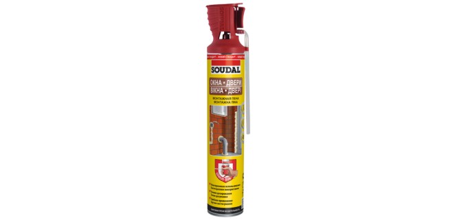 Пена монтажная Soudal 45 зимняя (750 мл)