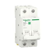 Автоматичний вимикач RESI9 Schneider Electric 10 А, 2P, крива В, 6кА