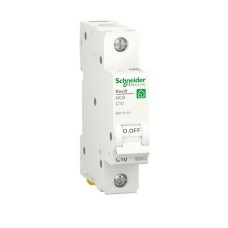 Автоматичний вимикач RESI9 Schneider Electric 10 А, 1P, крива С, 6кА