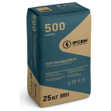 Цемент ПЦ ІІ/А-В-500Р-Н (25 кг) Івано-Франківськ (заводська тара)