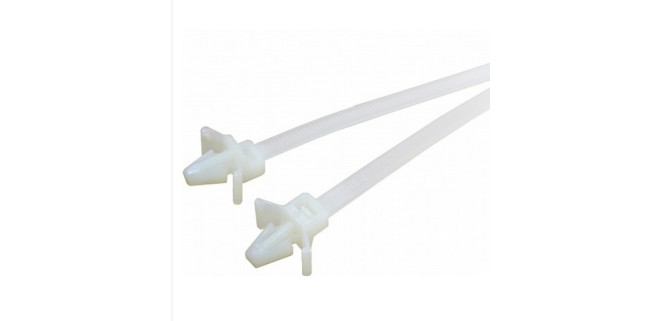 Стяжка кабельна нейлонова з кріпильною голівкою  CHS-120PT, 100 шт