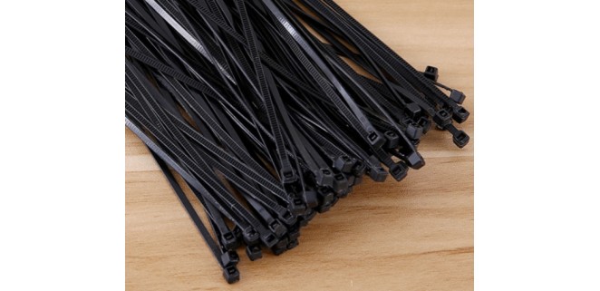 Стяжка кабельна нейлонова для внутрішніх робіт чорна 4,8х500 мм, 100 шт Стяжка кабельна нейлонова для внутрішніх робіт чорна 4,8х500 мм, 100 шт