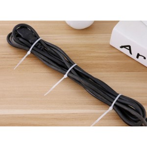 Стяжка кабельна нейлонова для внутрішніх робіт чорна 4,8х500 мм, 100 шт Стяжка кабельна нейлонова для внутрішніх робіт чорна 4,8х500 мм, 100 шт