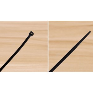 Стяжка кабельна нейлонова для внутрішніх робіт чорна 4,8х500 мм, 100 шт Стяжка кабельна нейлонова для внутрішніх робіт чорна 4,8х500 мм, 100 шт