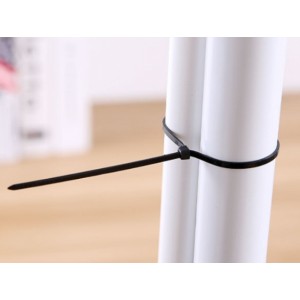 Стяжка кабельна нейлонова для внутрішніх робіт чорна 4,8х500 мм, 100 шт Стяжка кабельна нейлонова для внутрішніх робіт чорна 4,8х500 мм, 100 шт