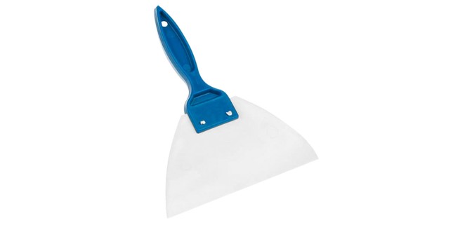 Шпатель гумовий із пластиковою ручкою 130 мм