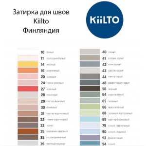 Фуга Kiilto Pro Tile grout 11 природно-білий Замазка для швів 1–6 мм, 1 кг