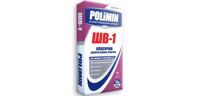 Полимин ШВ-1 Штукатурка цементно-известковая Полимин ШВ-1 Штукатурка цементно-известковая