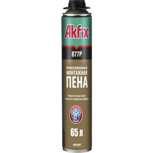 Пена Akfix MEGA 850 мл (65 л) (профессиональная)