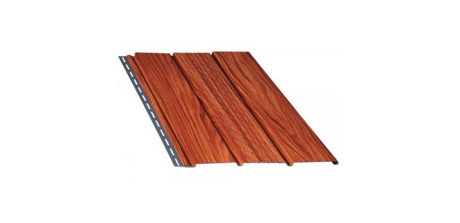 Софит Bryza с перфорацией (золотой дуб, орех, золотой орех, классический орех) 1,22 м.кв.