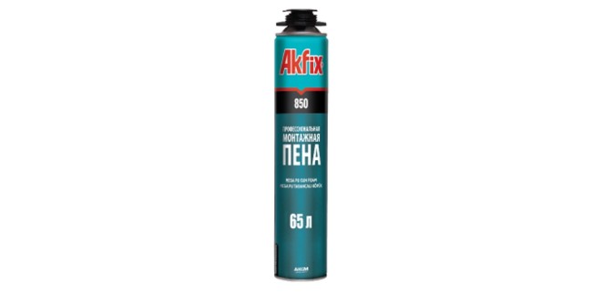 Пена Akfix MEGA 850 мл (65 л) зимняя (профессиональная)