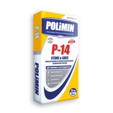 Клей для керамограніту та каменю Полімін (Polimin) P-14, 25 кг