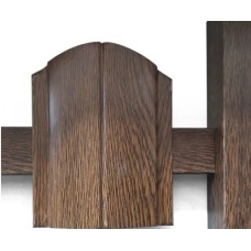 Декоративна планка для лаг (під колір штахетника) 40×20 мм