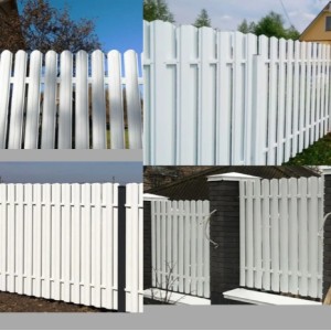 Металевий штахетник напівкруглий двосторонній з глянцевим покриттям Ral 9003 (білий), 0,45 мм Металевий штахетник напівкруглий двосторонній з глянцевим покриттям Ral 9003 (білий), 0,45 мм