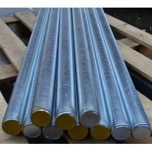 Шпилька різьбова М14, 2 м, клас міцності 5.8, цинк білий Шпилька різьбова М14, 2 м, клас міцності 5.8, цинк білий