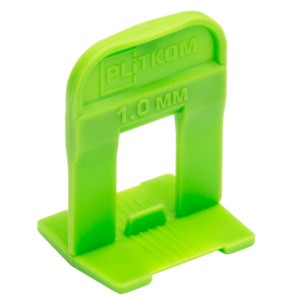 Кліпса   системи вирівнювання плитки Plitkom 1 мм, 100 шт