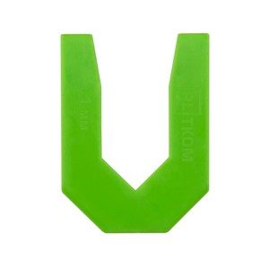 Галочка дистанційна  для плитки 1 мм Plitkom, 50 шт