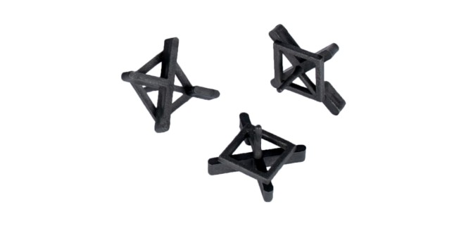 Хрестик з упором для плитки 3 мм Plitkom, 100 шт