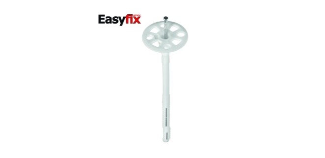 Дюбель для мінеральної вати з металевим стержнем AMEX LZK/TN EasyFix 10х160