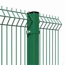 Секція парканна оцинкована +ПП (RAL 6005 зелений) Економ, 2500х1530 мм