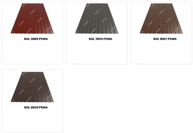 Цвет металла матполиэстер 0,45 мм Словакия